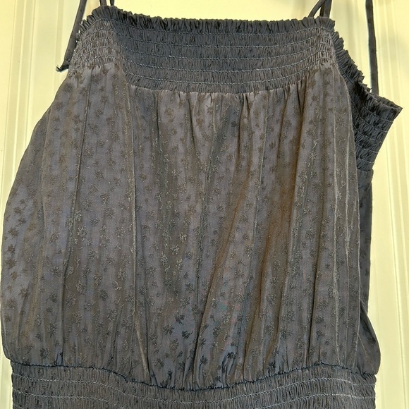 NEW KATHARINE KIDD Penelope Top SIZE large Dark Navy blue - Picture 5 of 11